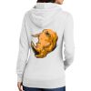 Ladies Core Fleece Pullover Hooded Sweatshirt Thumbnail