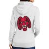 Ladies Core Fleece Pullover Hooded Sweatshirt Thumbnail
