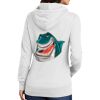 Ladies Core Fleece Pullover Hooded Sweatshirt Thumbnail