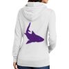 Ladies Core Fleece Pullover Hooded Sweatshirt Thumbnail