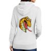 Ladies Core Fleece Pullover Hooded Sweatshirt Thumbnail