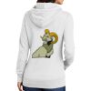 Ladies Core Fleece Pullover Hooded Sweatshirt Thumbnail