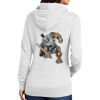 Ladies Core Fleece Pullover Hooded Sweatshirt Thumbnail