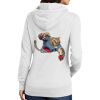 Ladies Core Fleece Pullover Hooded Sweatshirt Thumbnail