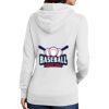 Ladies Core Fleece Pullover Hooded Sweatshirt Thumbnail