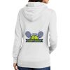 Ladies Core Fleece Pullover Hooded Sweatshirt Thumbnail