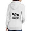 Ladies Core Fleece Pullover Hooded Sweatshirt Thumbnail