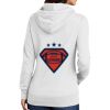 Ladies Core Fleece Pullover Hooded Sweatshirt Thumbnail