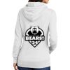 Ladies Core Fleece Pullover Hooded Sweatshirt Thumbnail