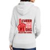 Ladies Core Fleece Pullover Hooded Sweatshirt Thumbnail