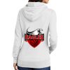 Ladies Core Fleece Pullover Hooded Sweatshirt Thumbnail