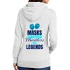 Ladies Core Fleece Pullover Hooded Sweatshirt Thumbnail