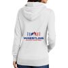 Ladies Core Fleece Pullover Hooded Sweatshirt Thumbnail
