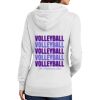 Ladies Core Fleece Pullover Hooded Sweatshirt Thumbnail
