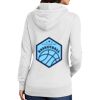 Ladies Core Fleece Pullover Hooded Sweatshirt Thumbnail