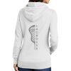 Ladies Core Fleece Pullover Hooded Sweatshirt Thumbnail