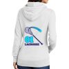 Ladies Core Fleece Pullover Hooded Sweatshirt Thumbnail
