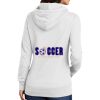 Ladies Core Fleece Pullover Hooded Sweatshirt Thumbnail