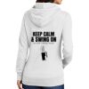 Ladies Core Fleece Pullover Hooded Sweatshirt Thumbnail