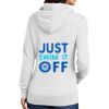 Ladies Core Fleece Pullover Hooded Sweatshirt Thumbnail