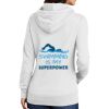 Ladies Core Fleece Pullover Hooded Sweatshirt Thumbnail