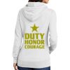 Ladies Core Fleece Pullover Hooded Sweatshirt Thumbnail