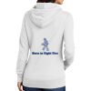 Ladies Core Fleece Pullover Hooded Sweatshirt Thumbnail